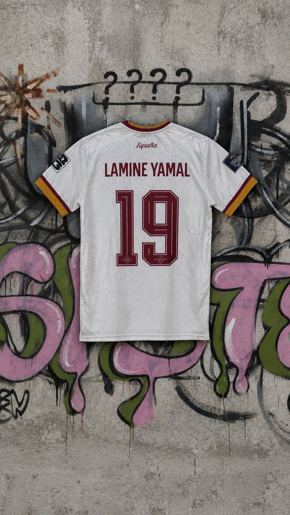 Spain Away Jersey 2026 - LAMINE YAMAL #19